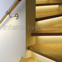 Automatic LED staircase lighting