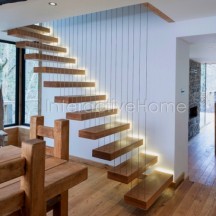 Automatic stair steps lighting