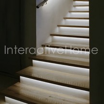 Automatic stair lighting with controller "Compact" and LED strips