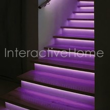 Auto stair lights with controller "Compact" and RGB LED strips
