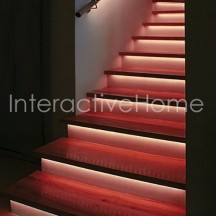 Automatic stair lights with controller "Compact" and RGB LED strips