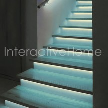 Auto stair lights with RGB LED strips